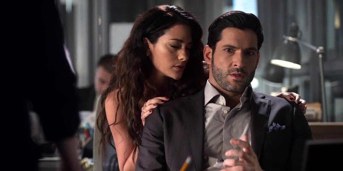 Lucifer Morningstar and Eve in Lucifer