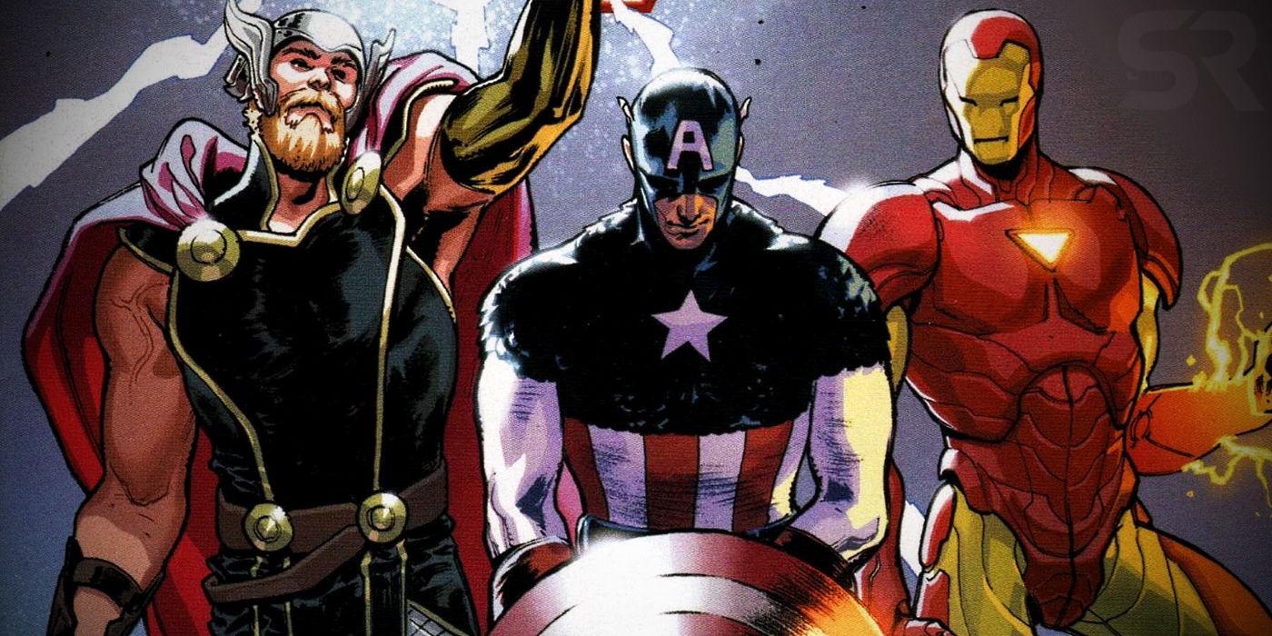 Marvel Avengers Cap Thor Iron Man