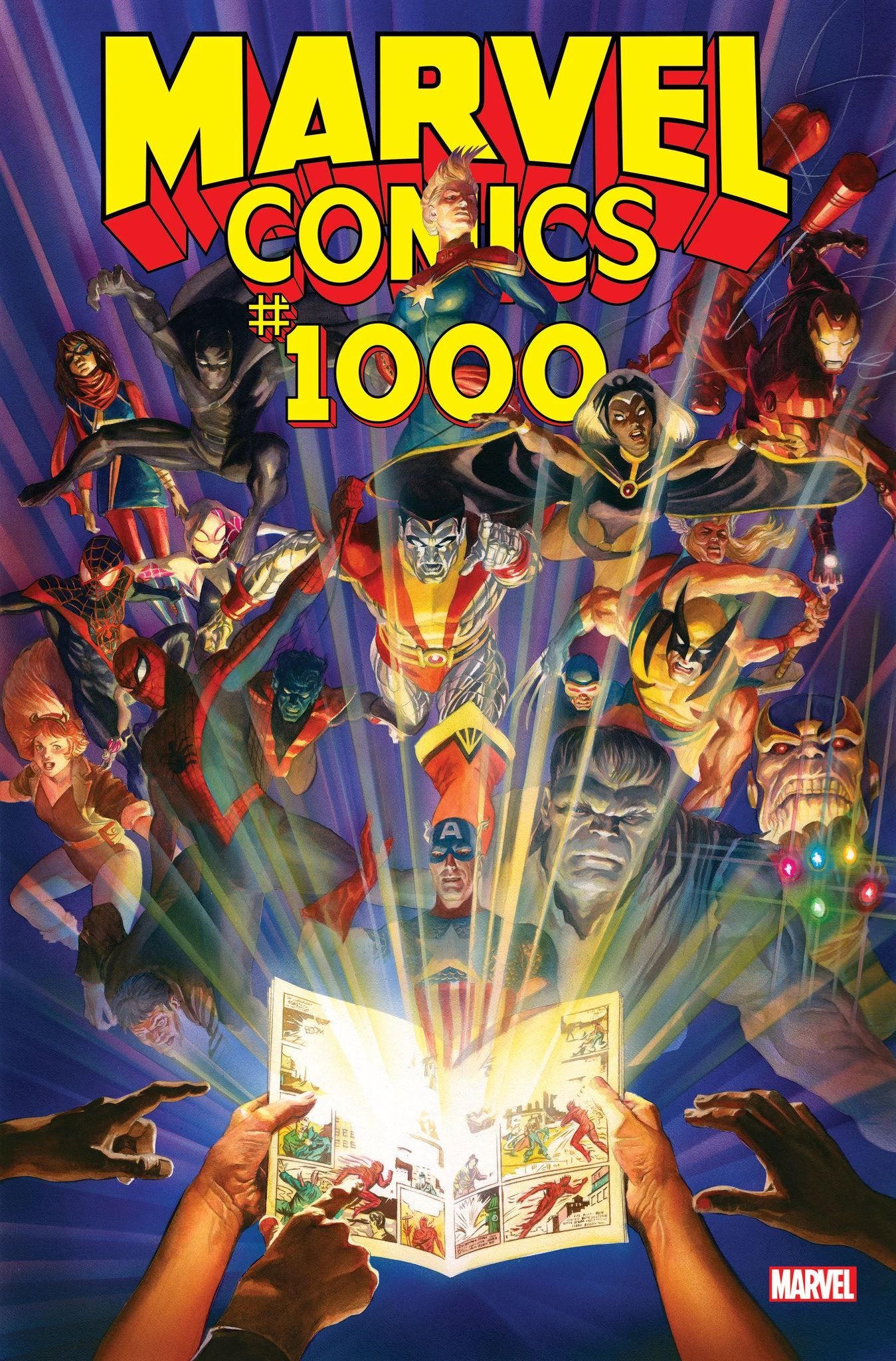 Marvel Comics 1000 Issue Cover Art