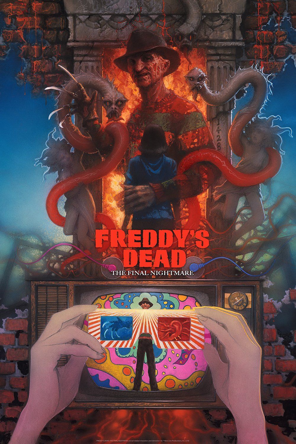 Matthew Peak&rsquo;s Freddy&rsquo;s Dead The Final Nightmare Poster