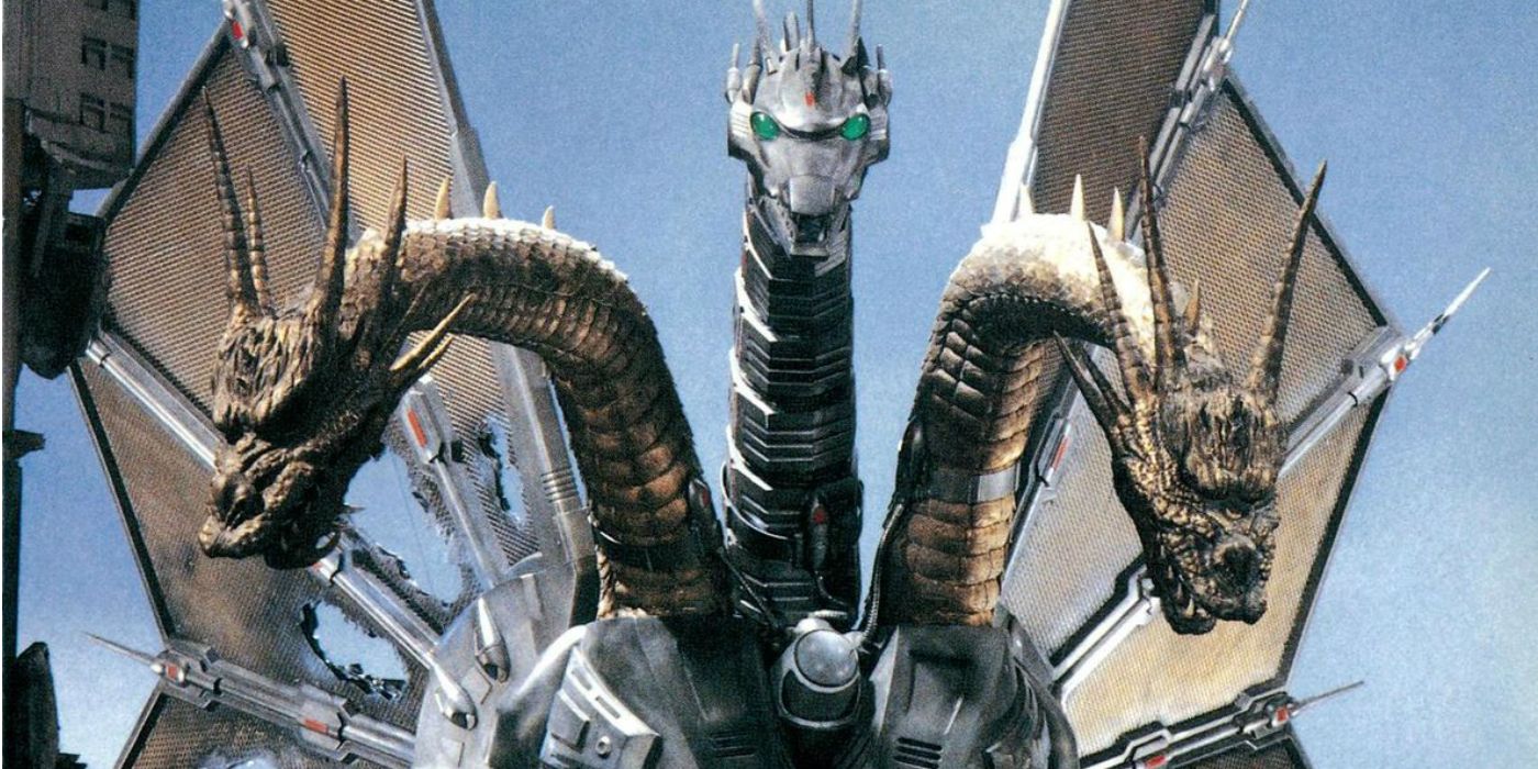 Mecha-King Ghidorah in Godzilla