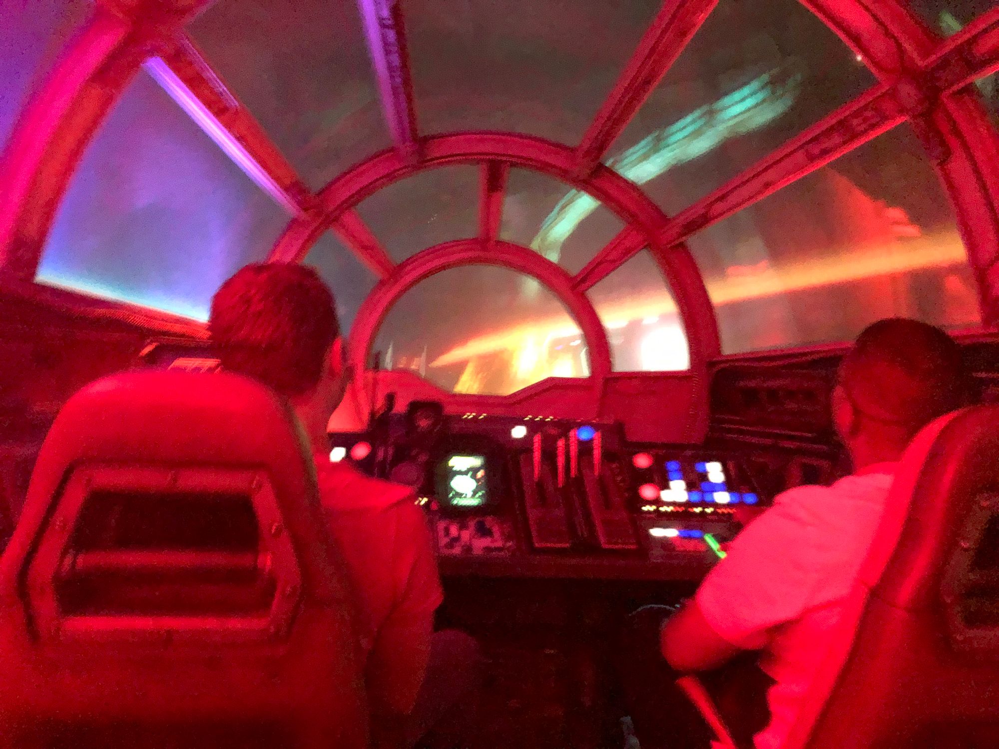 Millennium Falcon Smugglers Run Pilot Rob Keyes Flying