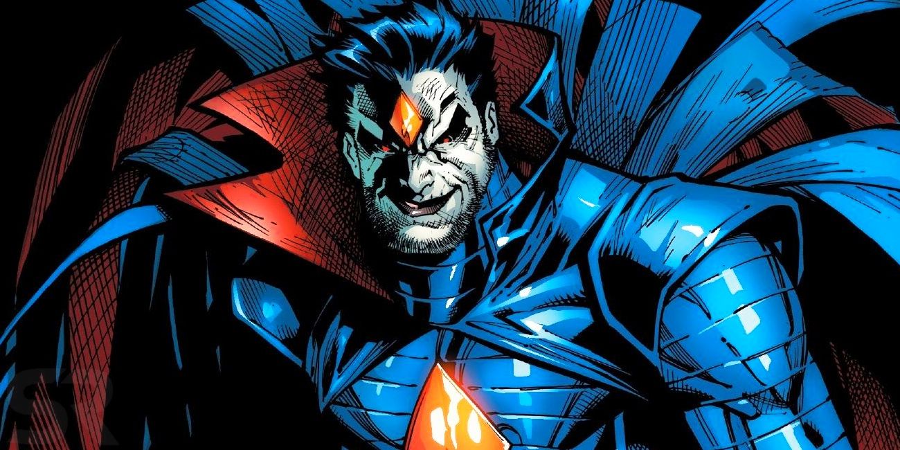 Mister Sinister smiling in X-Men Marvel Comic