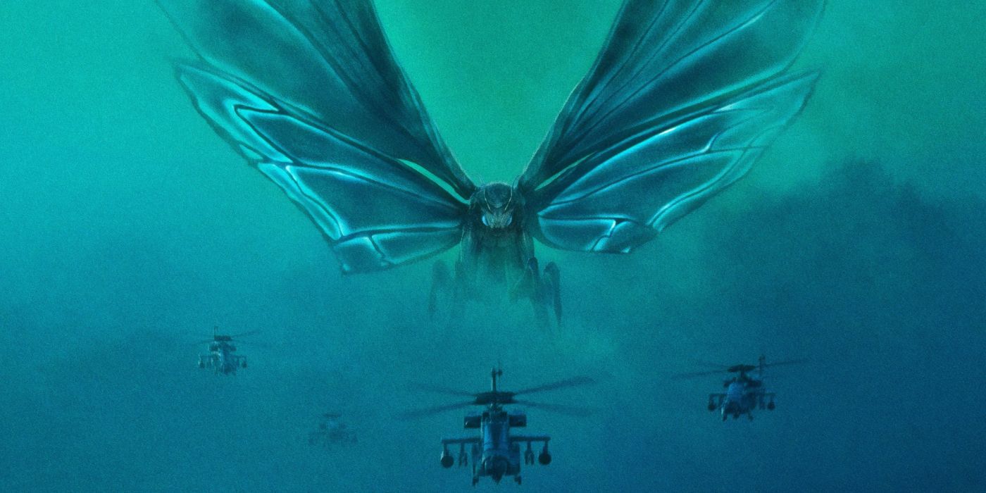 Poster showing Mothra in Godzilla King of the Monsters