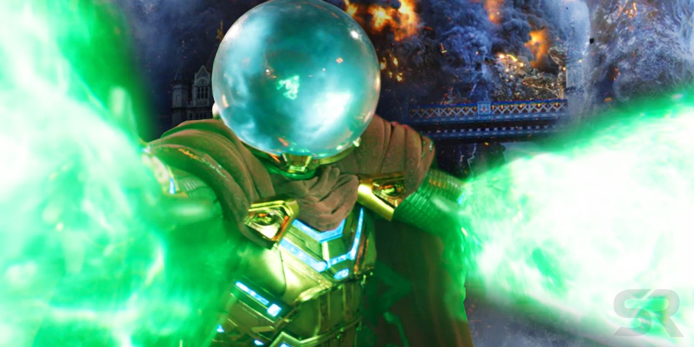 Mysterio from an alternate dimension in Spider-Man Far From Home