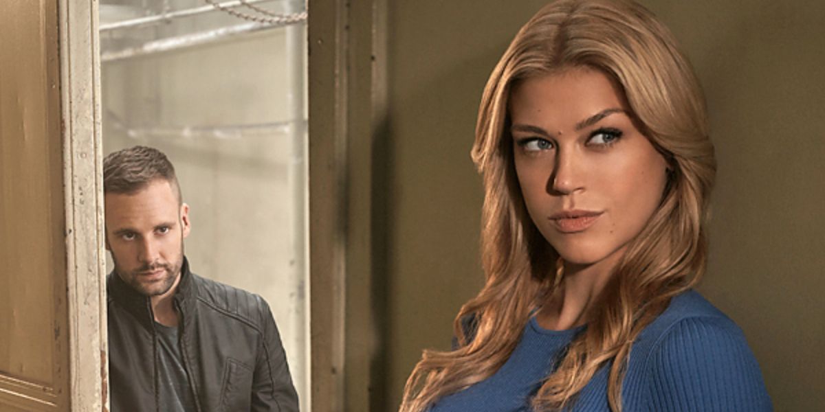 Nick Blood And Adrianne Palicki As Lance Hunter And Bobbi Morse In Agents Of SHIELD Season 3