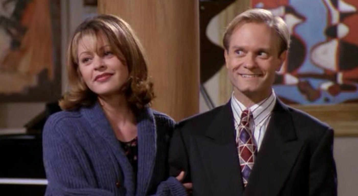 Niles Crane with Daphne Moon in Frasier
