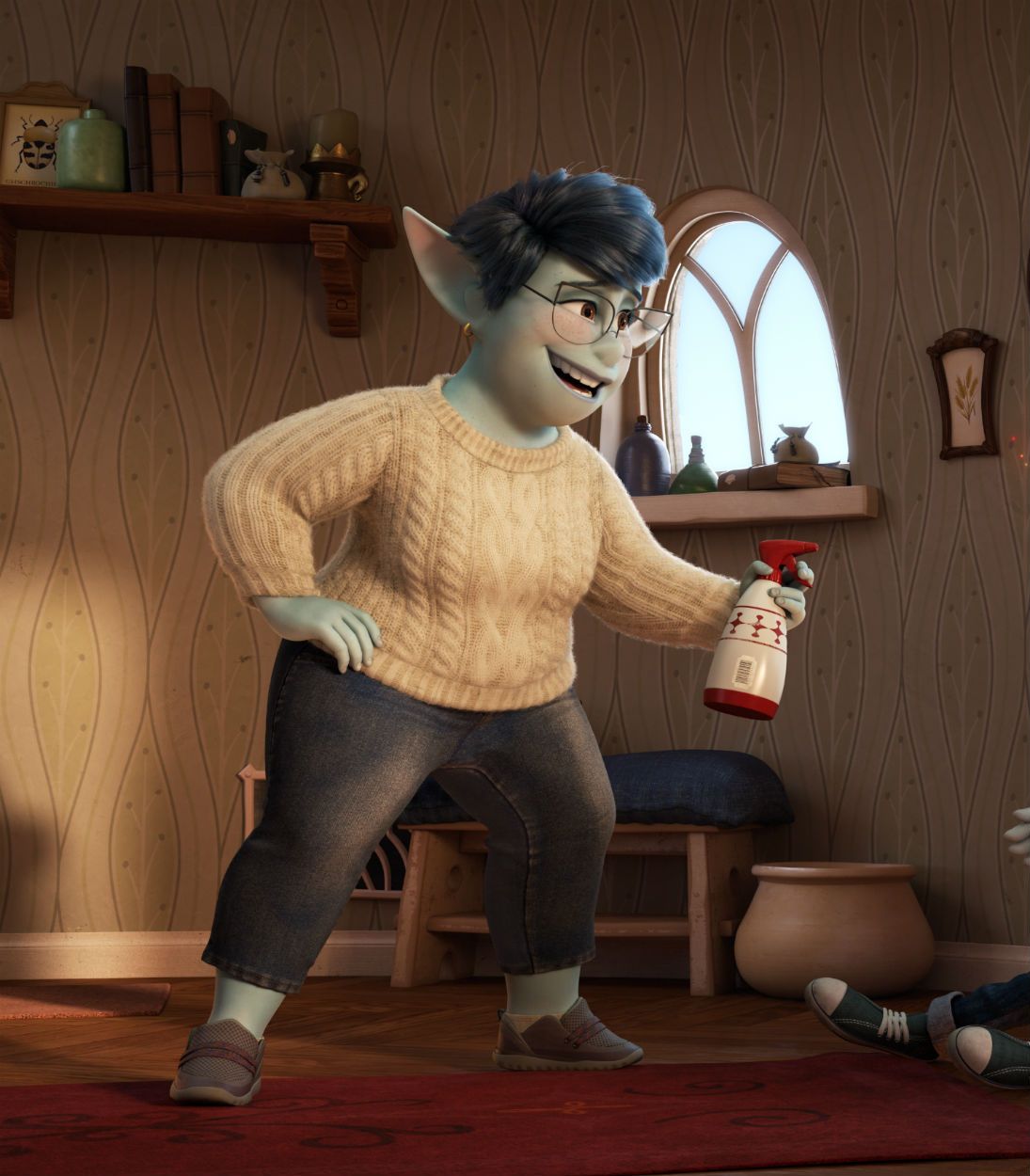Pixar's Onward Julia Louis-Dreyfus Character Vertical
