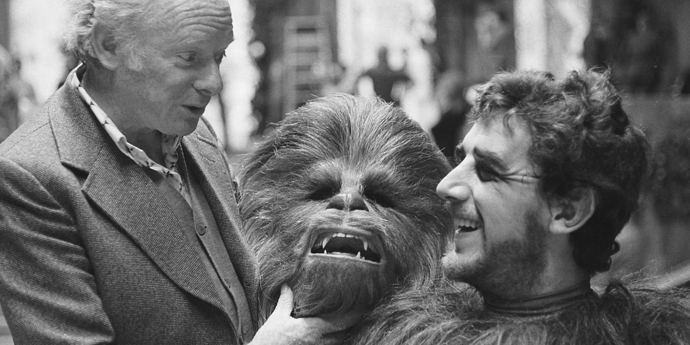 Peter Mayhew Black and White