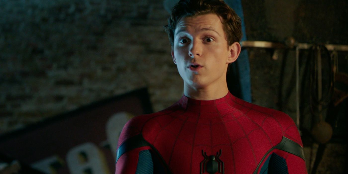 Peter Parker in Spider-Man Far From Home