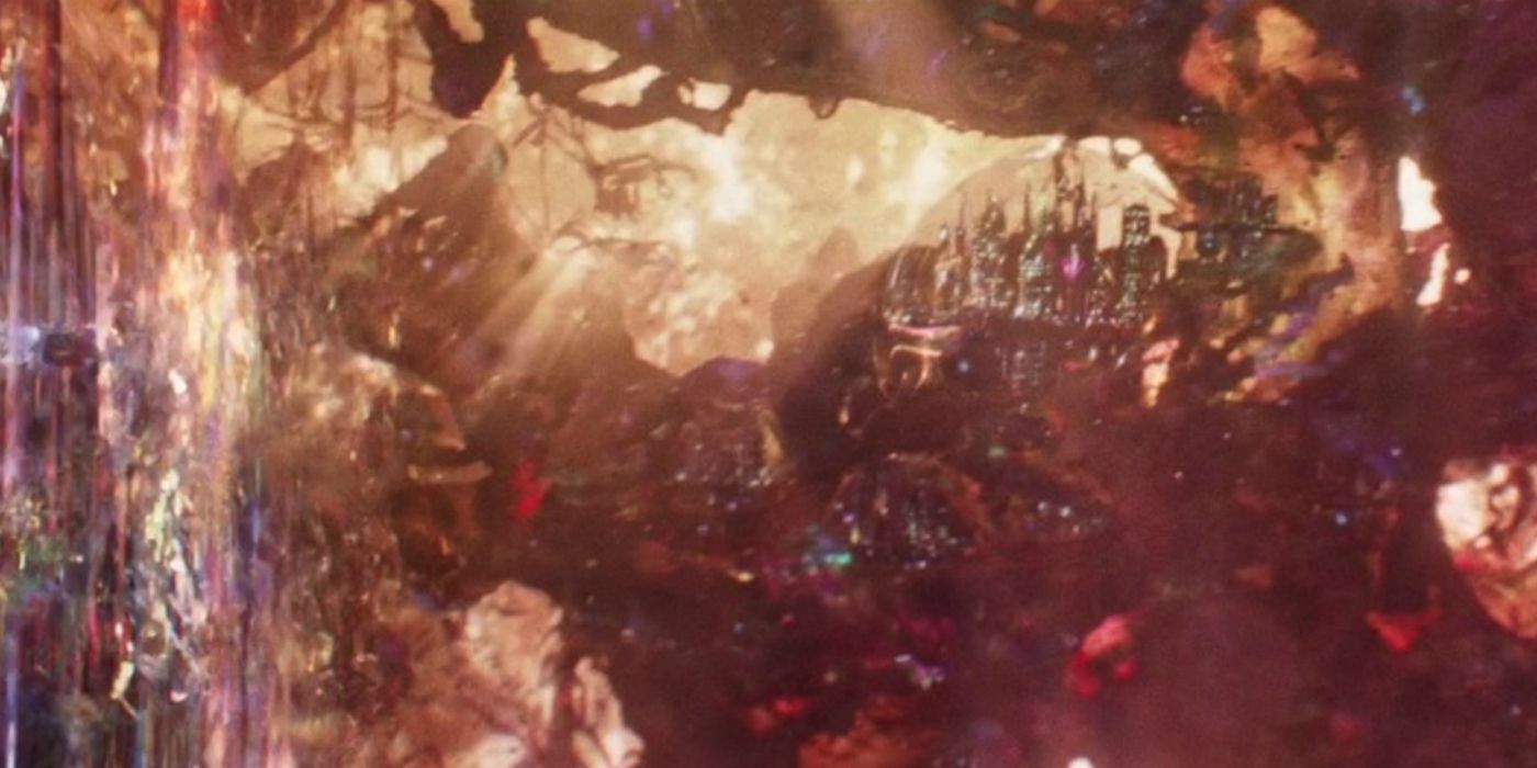 A mysterious city in the Quantum Realm from Ant-Man And The Wasp movie.