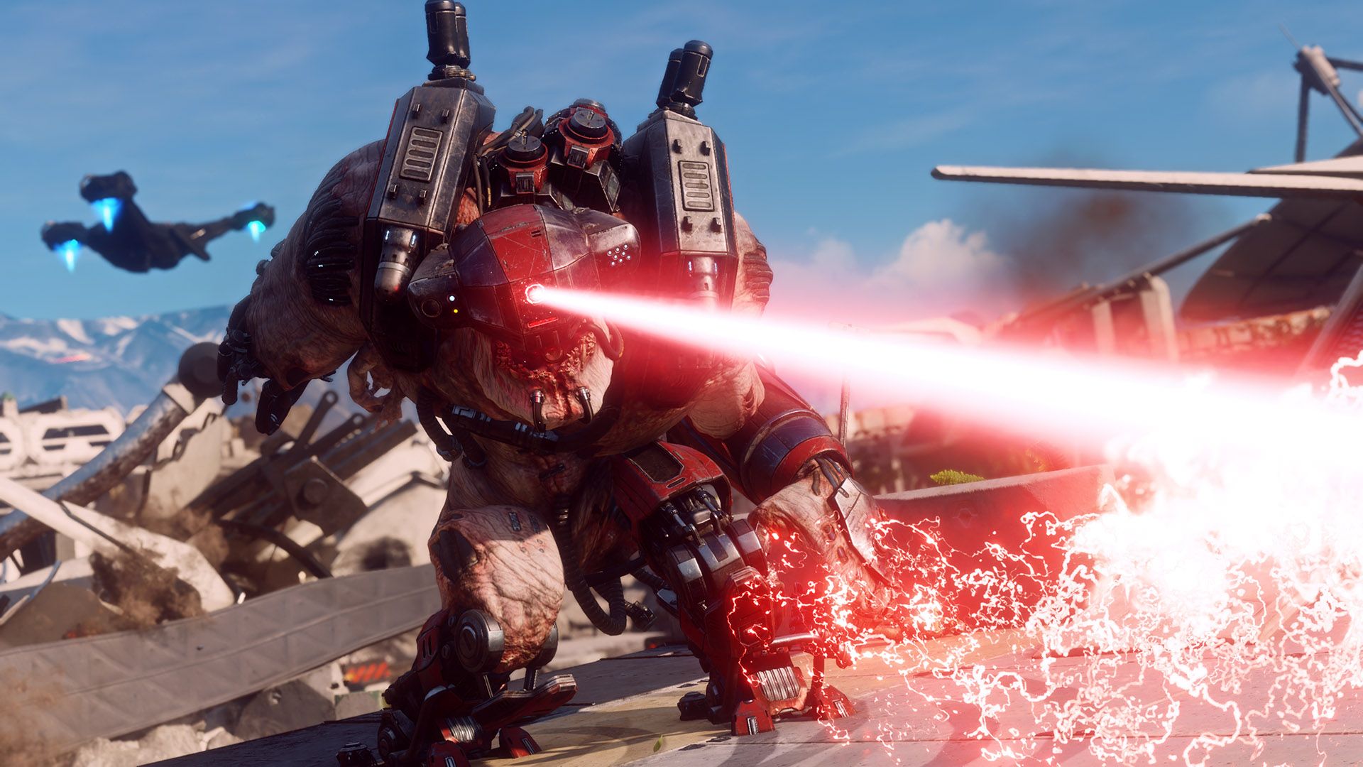 RAGE 2 Screenshot Cyber Crusher and Laser
