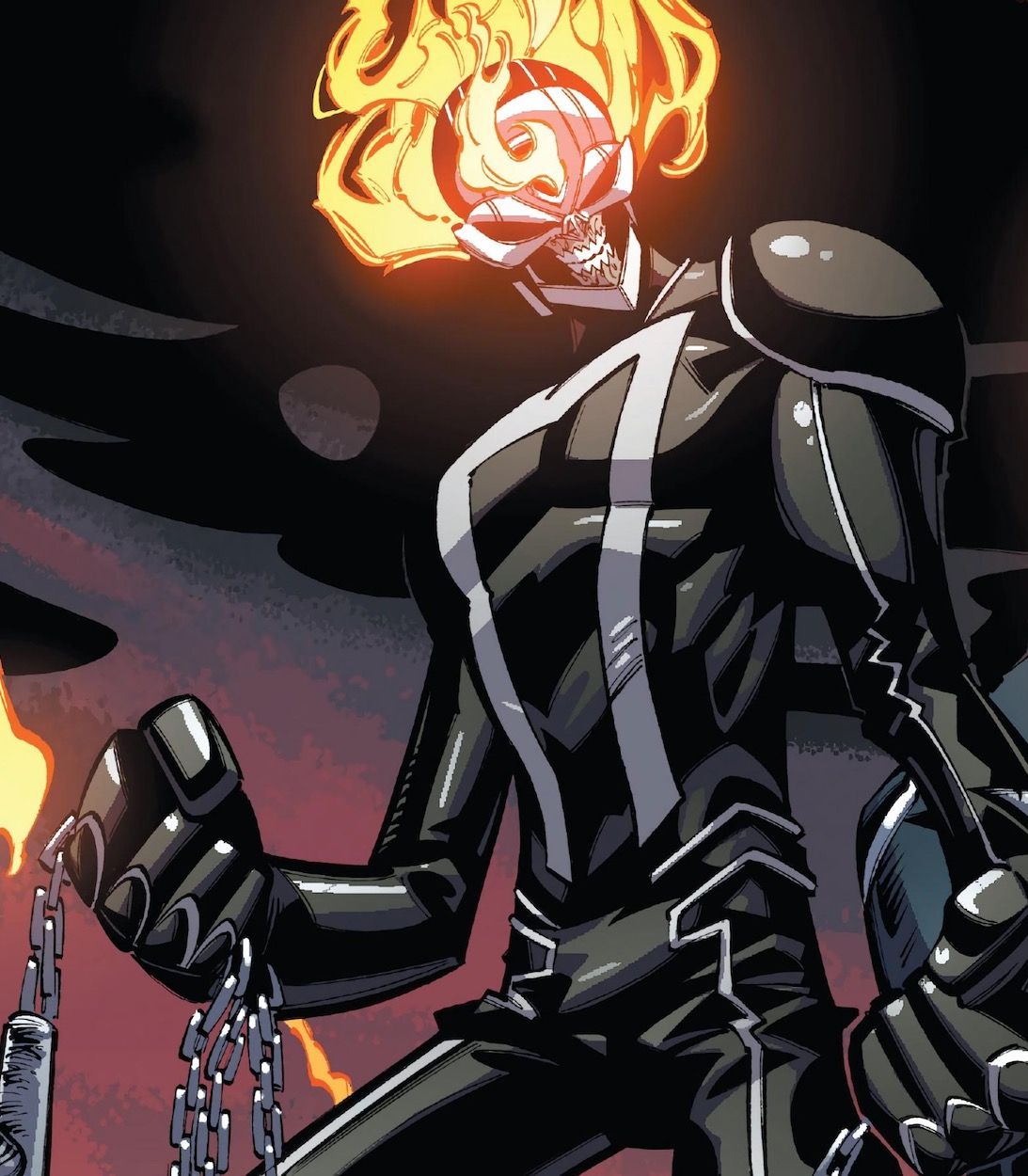 Robbie Reyes Ghost Rider Marvel Comics Vertical