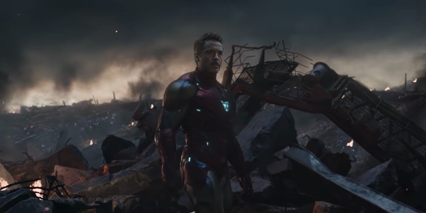 Robert Downey Jr. as Tony Stark Iron Man in Avengers Endgame