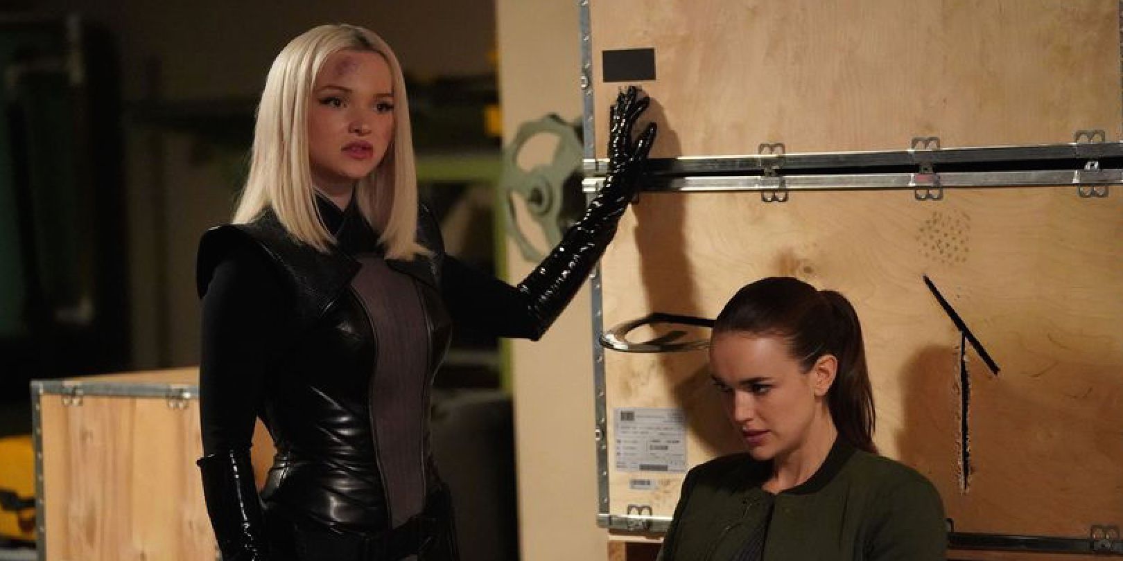 Ruby Plays Target Practice With Jemma Simmons In Agents Of SHIELD