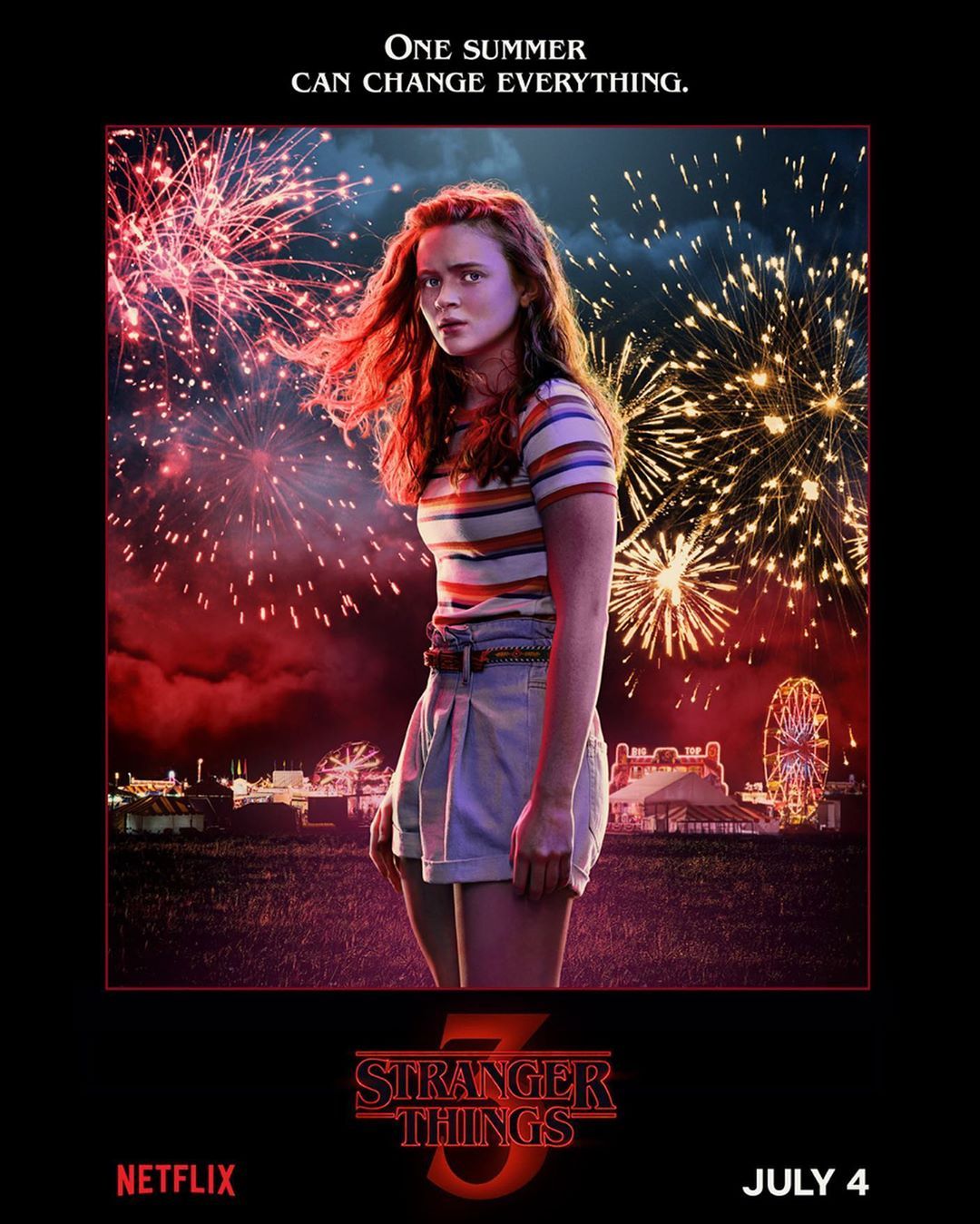 Stranger Things Season 3 Character Posters Bring the Fireworks