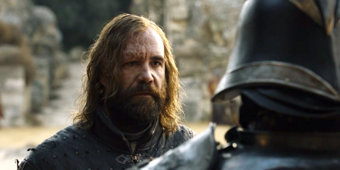 Sandor Clegane from Game of Thrones