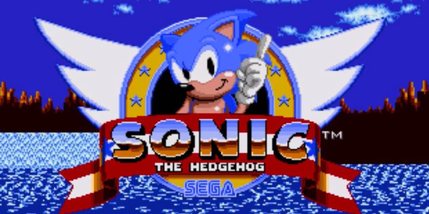 Sonic the Hedgehog 1 Menu Cover