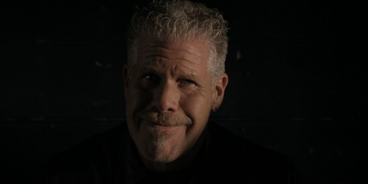 Sons of Anarchy - Clay Morrow in the dark