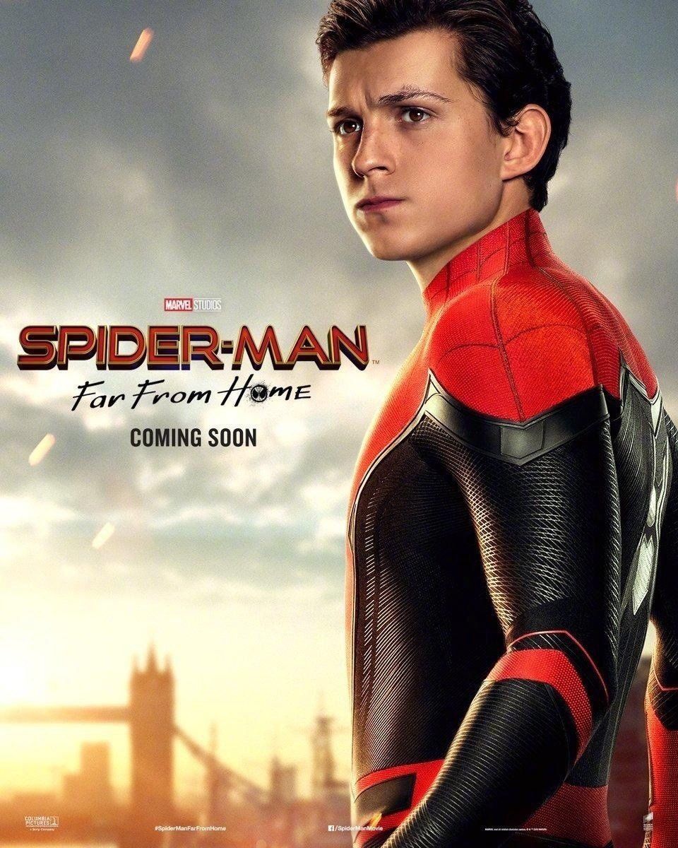 Spider-Man Far From Home Poster Peter