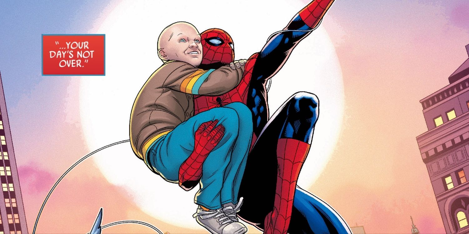 Spider-Man with Make a Wish Sidekick