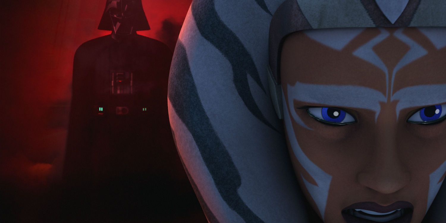 Ahsoka Tano finds out the truth about Anakin Skywalker's transformation into Darth Vader in the Jedi Temple in Star Wars Rebels