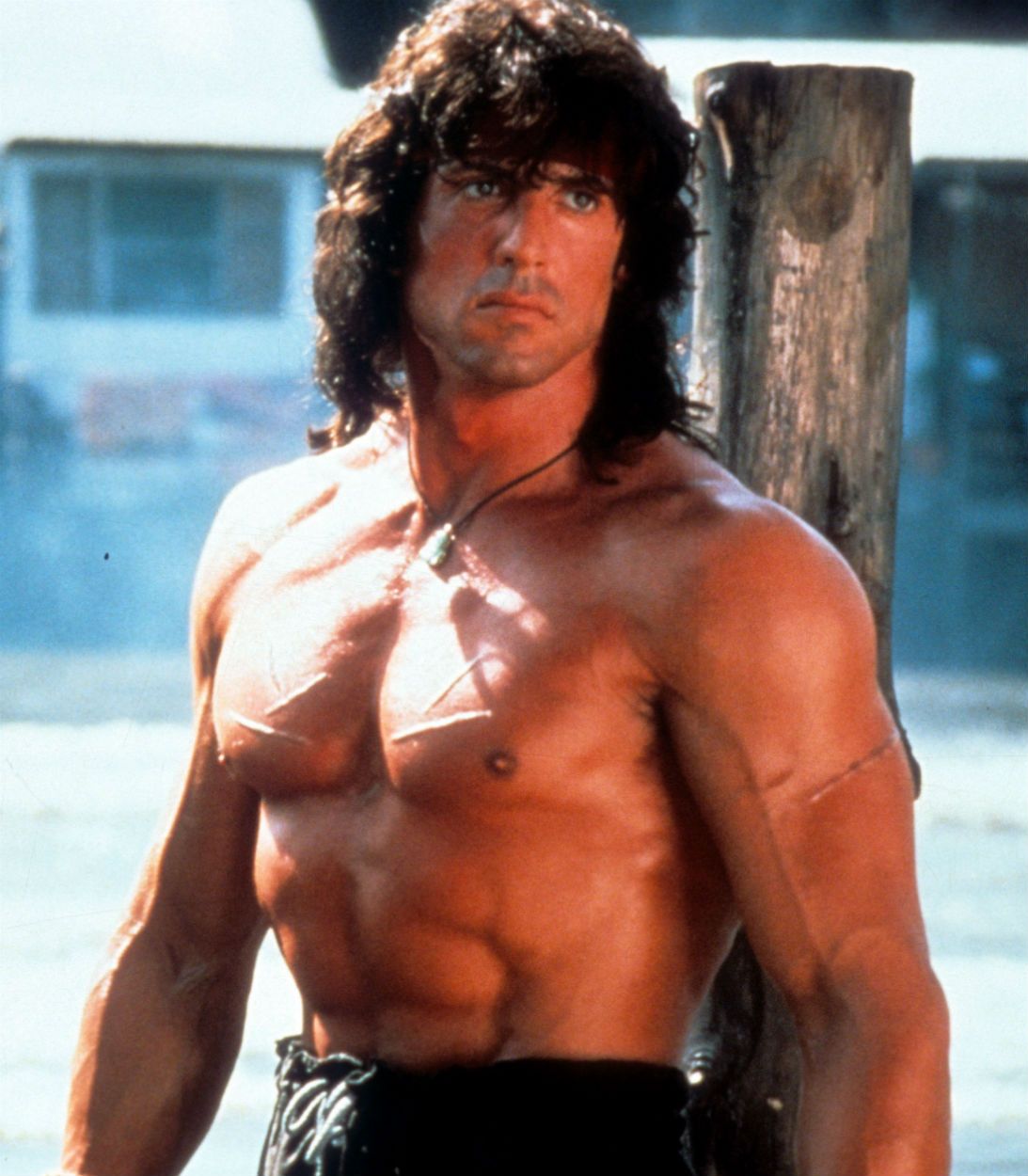 Sylvester Stallone in Rambo Vertical