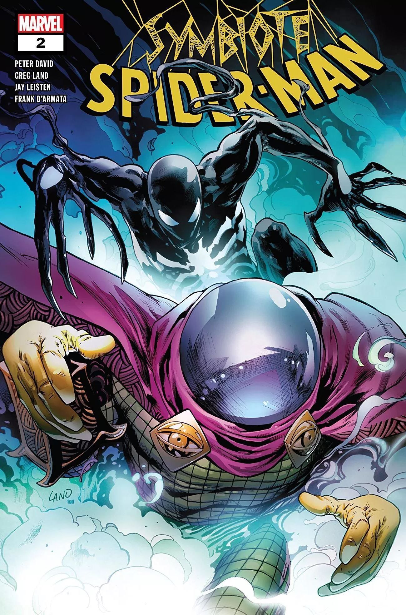 Symbiote Spider-Man 2 Cover