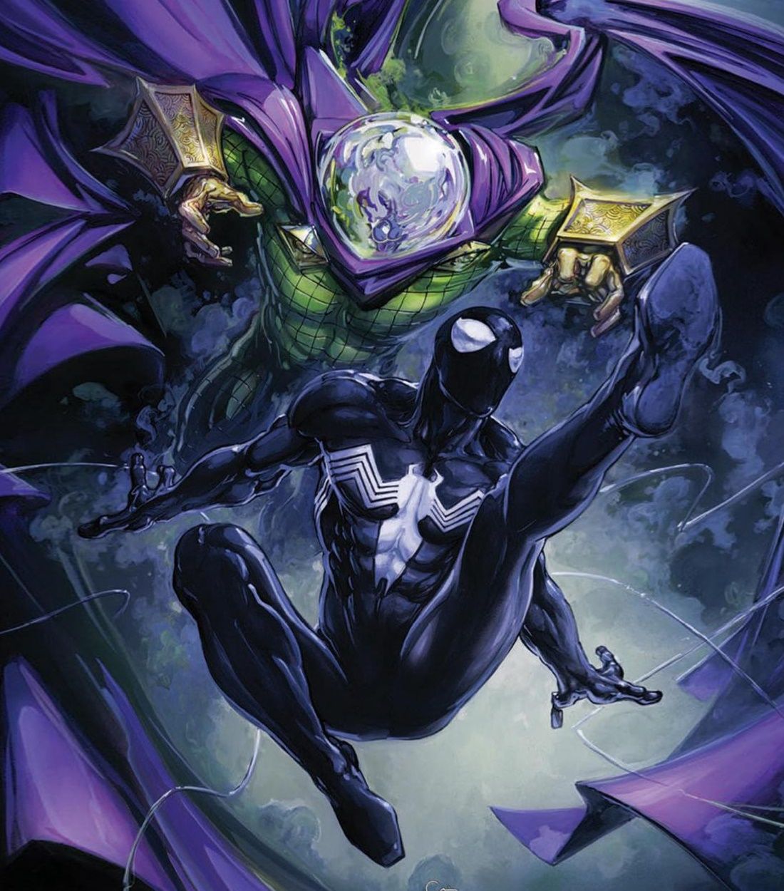 Symbiote Spider-Man Mysterio Vertical