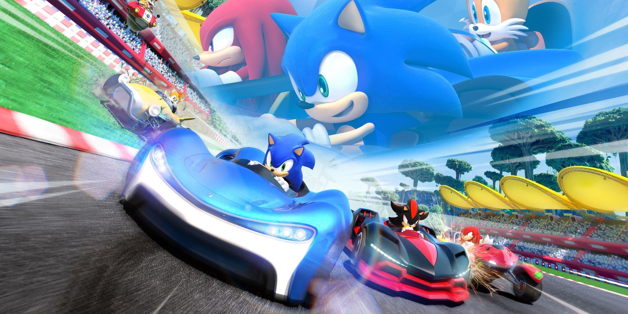 It's promotional art from the Team Sonic Racing game.