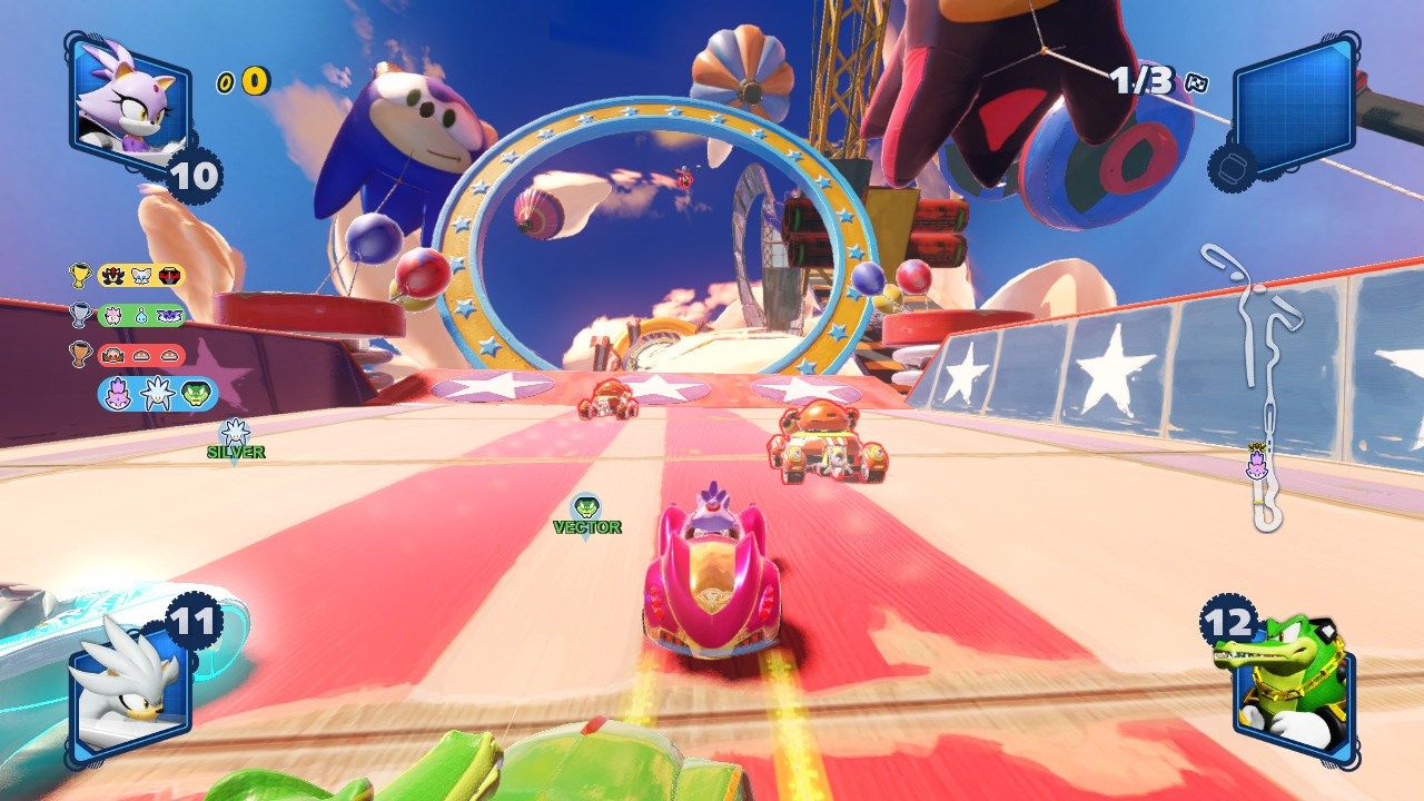 Team Sonic Racing Sky Road