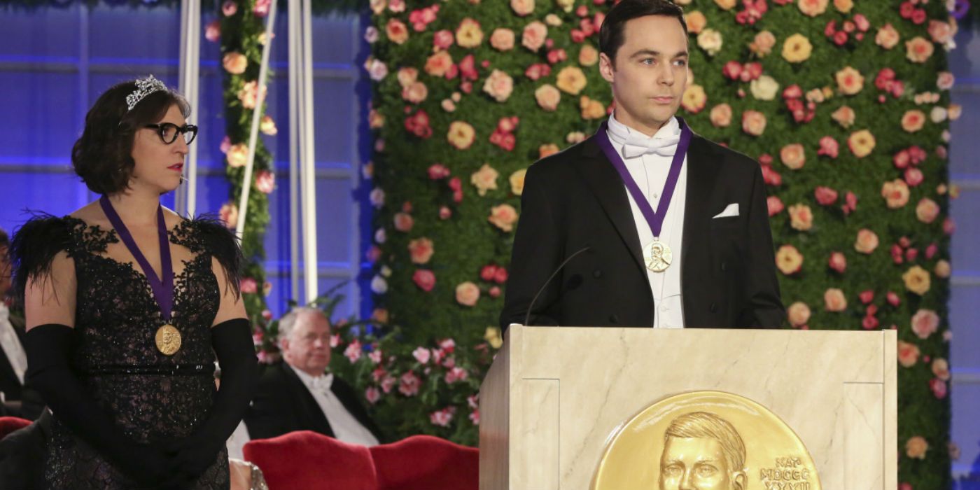 The Big Bang Theory Finale featuring Amy and Sheldon while they accept their Nobel Prize