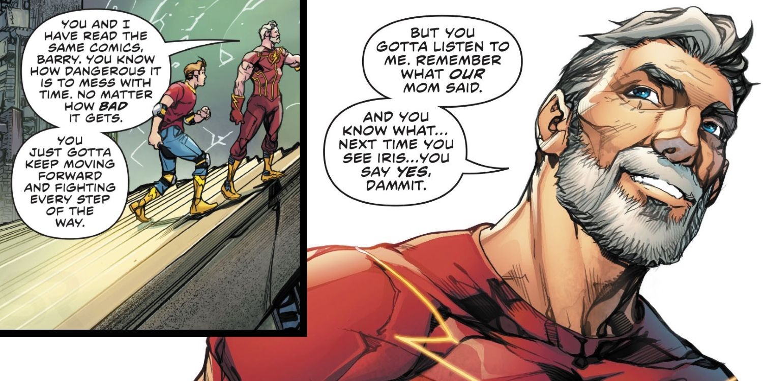 The Flash Comic Future Barry Old