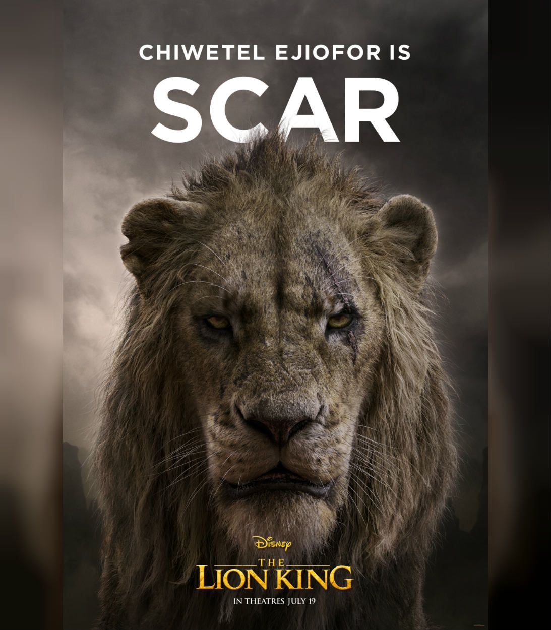 The Lion King Character Posters Scar Vertical