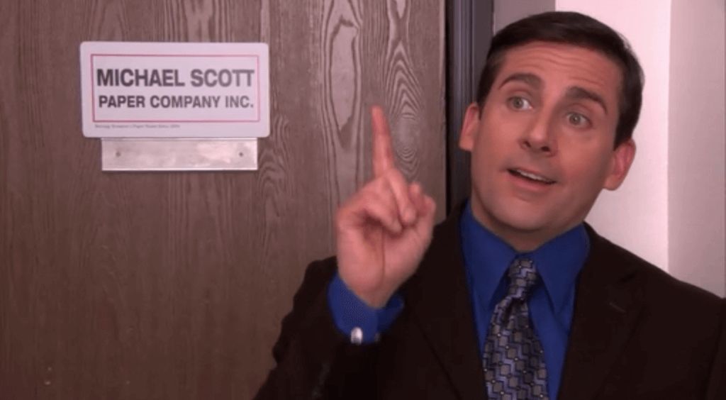 The Office Michael Scott Paper Company Sign
