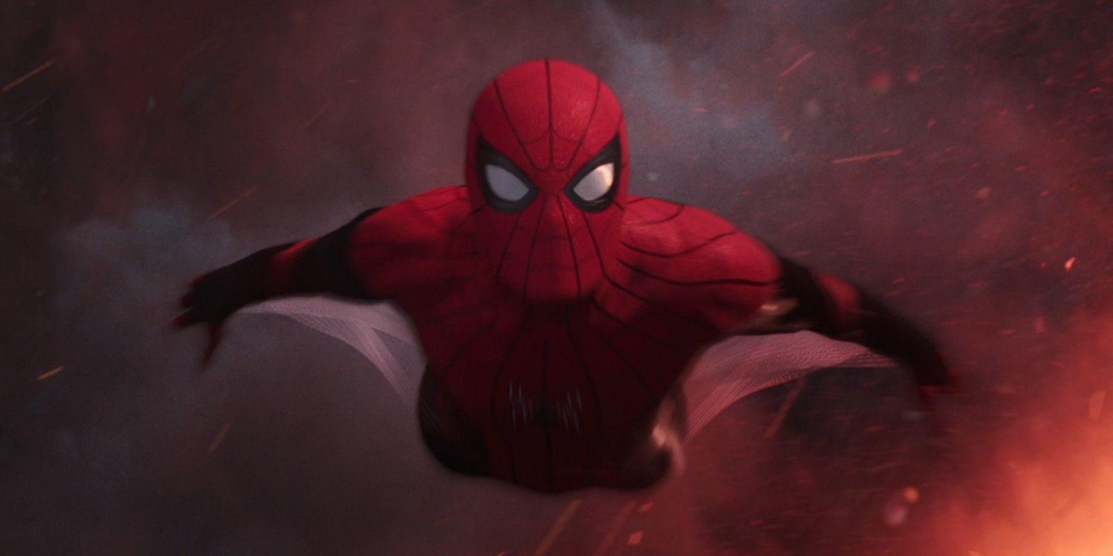 Tom Holland as Peter Parker Spider-Man in Spider-Man Far From Home