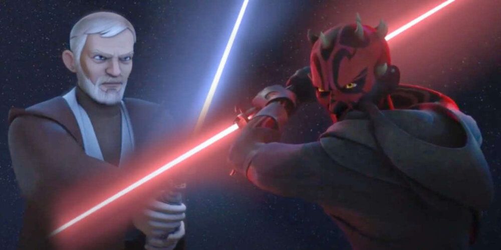 Twin Suns Obi Wan Kenobi Vs Darth Maul Star Wars Rebels