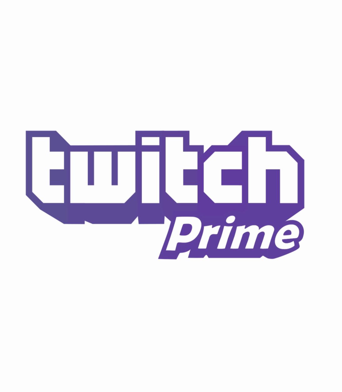 Twitch Prime Logo Vertical