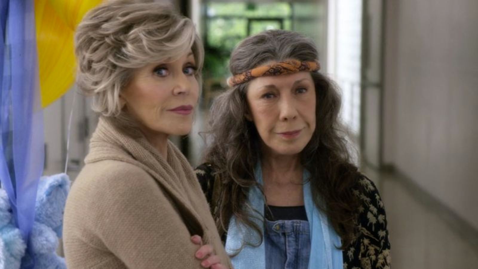WASP No More Jane Fonda as Grace and Lily Tomlin as Frankie in Grace and Frankie