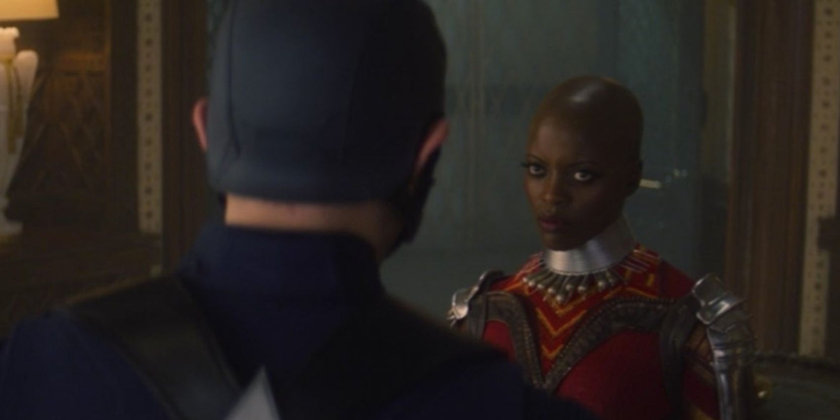 John Walker confronts Ayo in Falcon And Winter Soldier