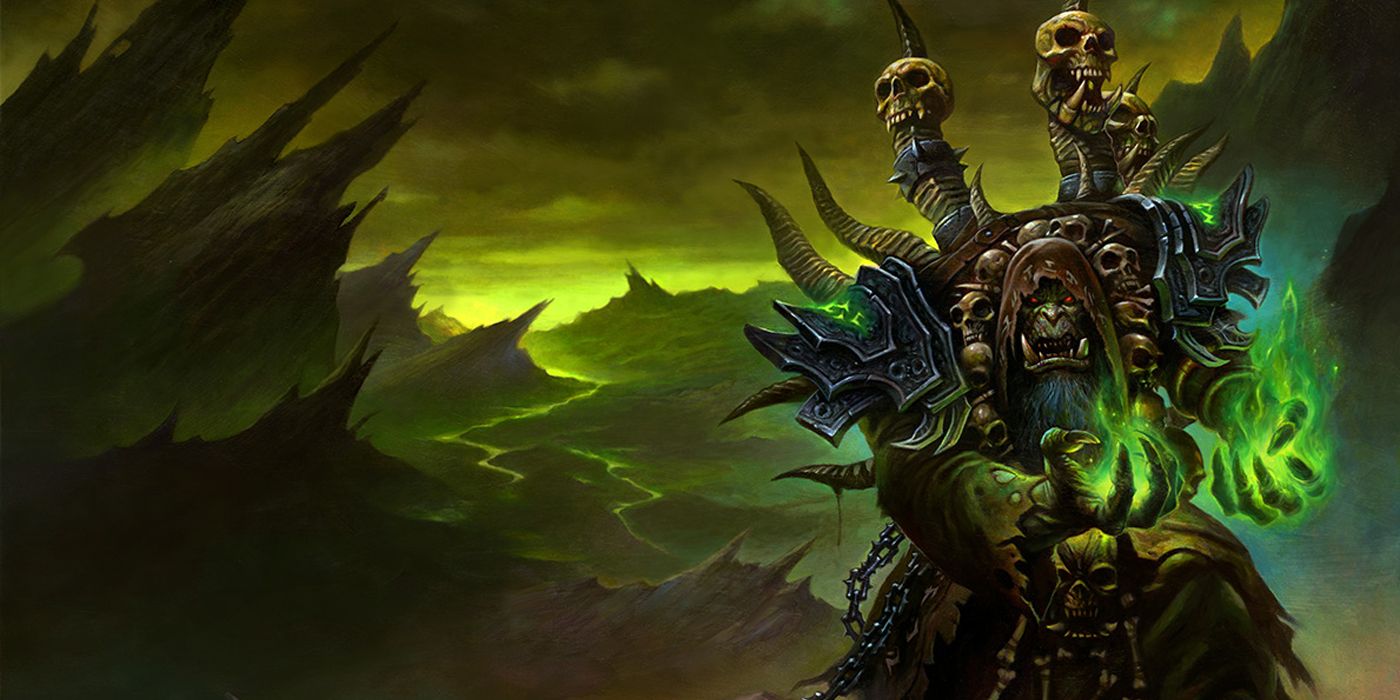 Warcraft Gul'dan artwork