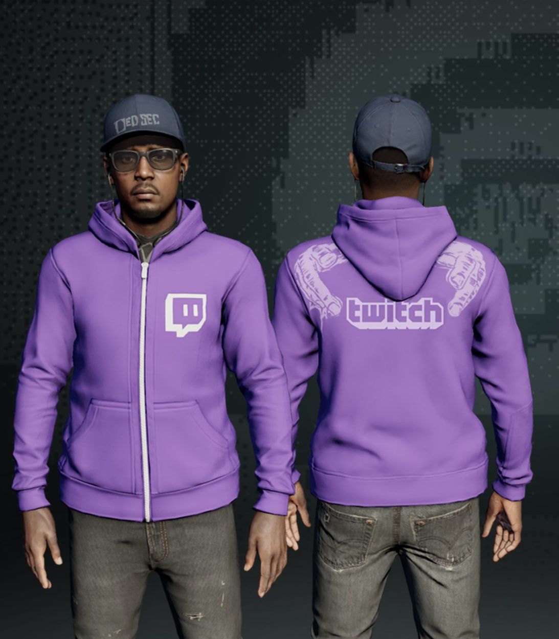 Watch Dogs Twitch Hoodie