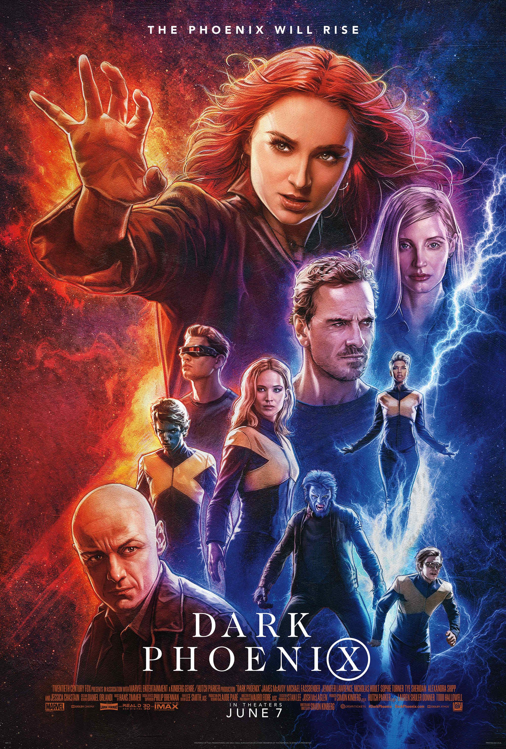 X-Men Dark Phoenix Movie Poster