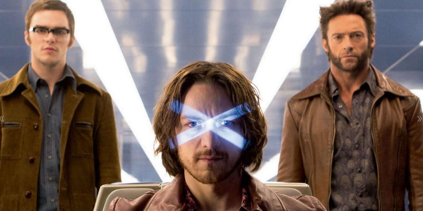 Logan, Professor X and Beast in X-Men: Days of Future Past