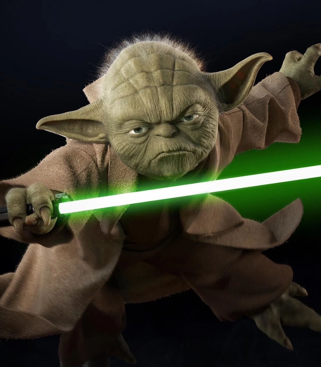 Yoda Lightsaber Vertical