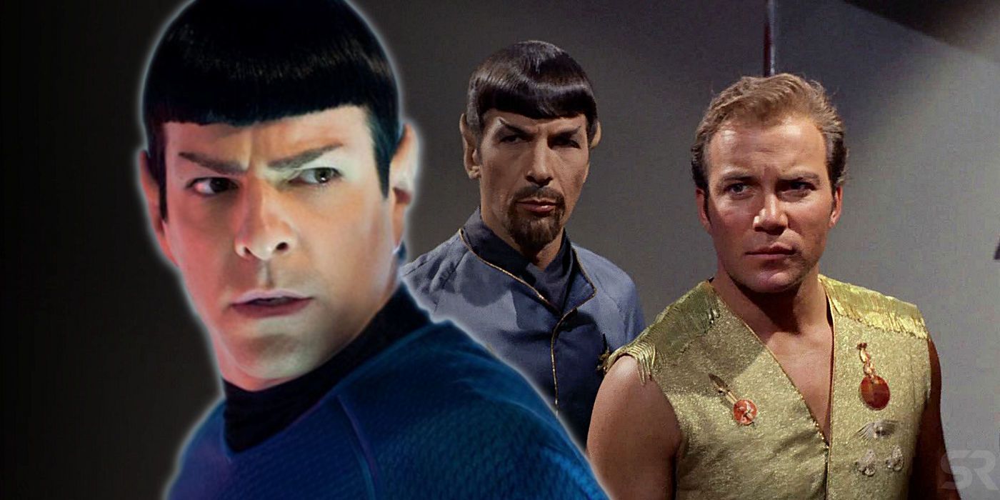 Zachary Quinto as Spock and Star Trek Mirror Universe