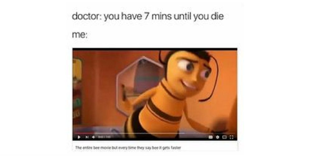 bee movie faster meme