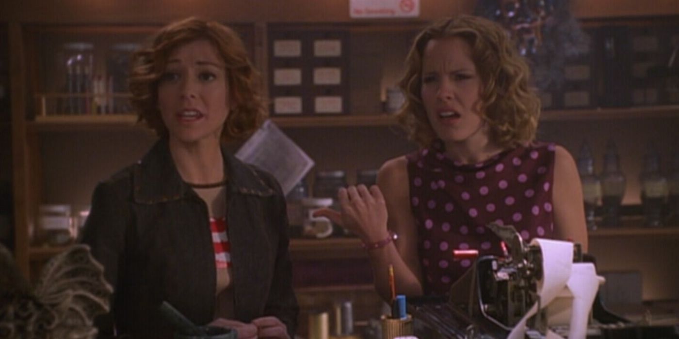 Willow and Anya on Buffy The Vampire Slayer