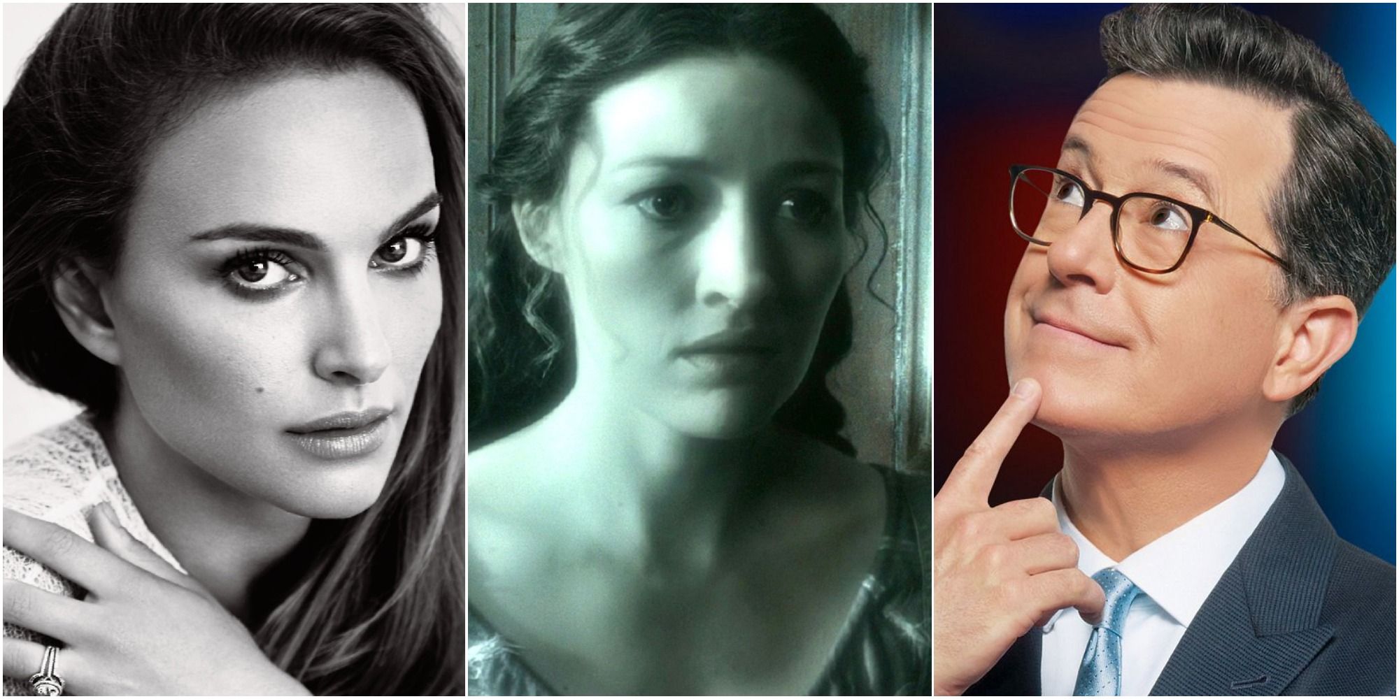 natalie portman helena ravenclaw stephen colbert