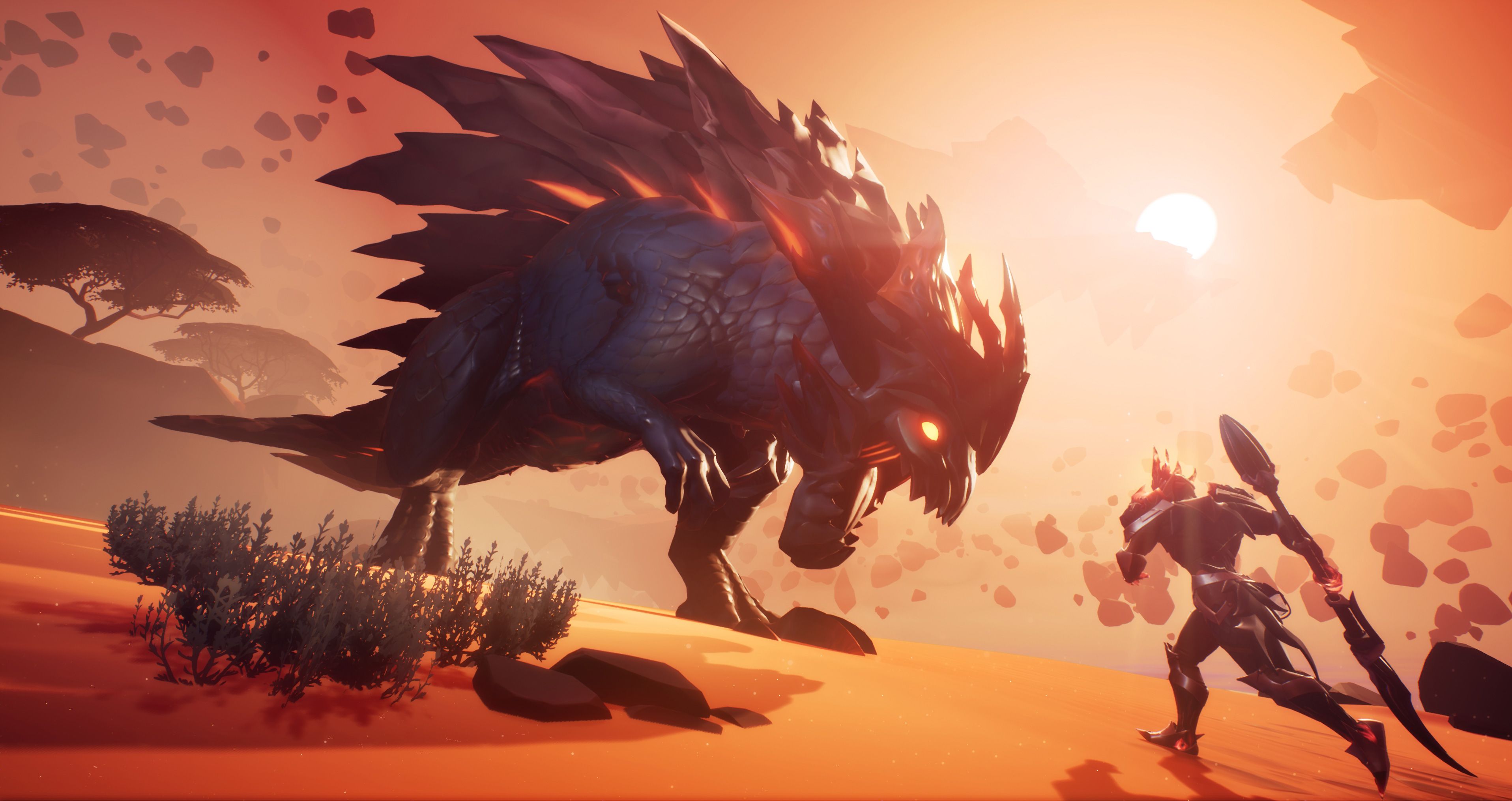Dauntless player charges Hellion